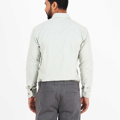 Men's Slim Fit Long Sleeve Official Shirt