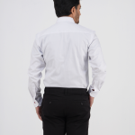 Men's Regular-Fit Long-Sleeve Formal Cotton Shirt (Premium)