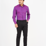 Men's Dress Shirts Long Sleeve Business Shirt Regular-Fit (Premium)