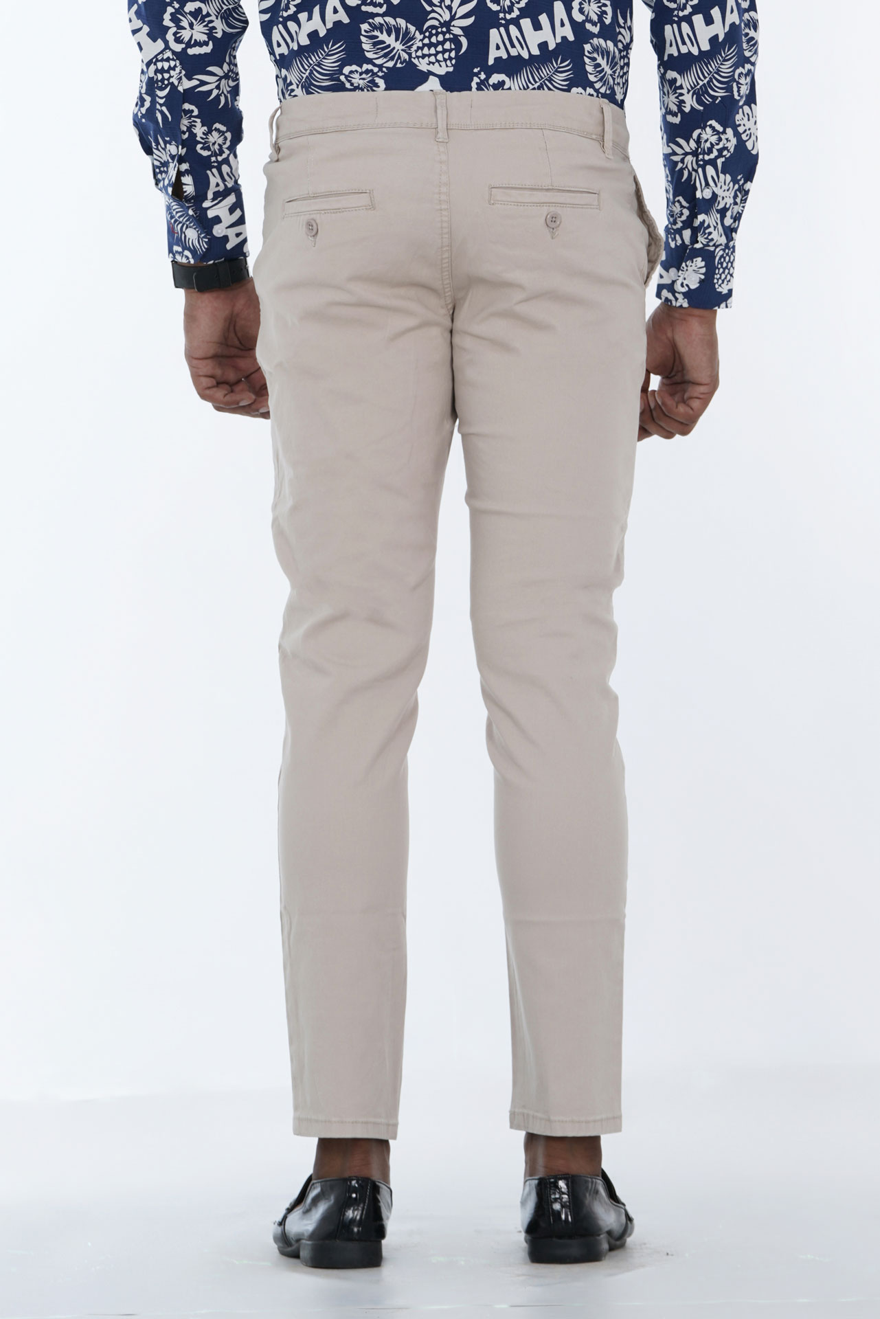 Men's Twill Slim-Fit Straight Leg Chino Pant