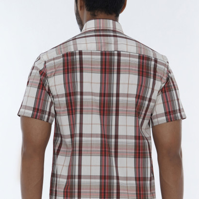 Men's Short Sleeve Button Down Casual Shirt