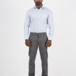 Men's Regular-Fit Long-Sleeve Single Pocket Formal Shirt (Premium)