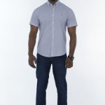 Men's Slim-Fit Short-Sleeve Regular-fit Shirt