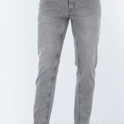 Men's Slim Fit Stretch Raw Denim Jeans